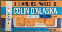 Tranches panées de colin d’Alaska