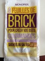 Feuilles de brick