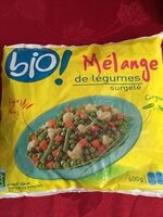 Mélange de légumes surgelés
