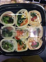 Trio de mini saumon poulet mozza