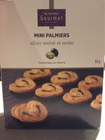 Mini Palmiers Olives noires et vertes