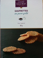 Gaufrettes au pavot grillé