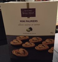 Mini Palmiers olives noires et vertes