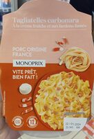 Tagliatelles Carbonara à la Crème Fraîche