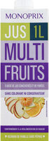 Jus multifruits