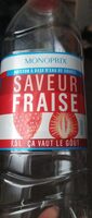 Eau saveur fraise