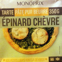 Tarte Épinard Chèvre