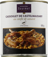 Cassoulet au confit de canard de castelnaudary
