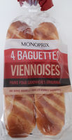 Baguettes viennoises