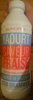 Yaourt saveur fraise
