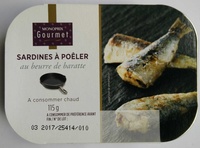 Sardines à poêler au beurre de baratte