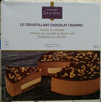 Le croustillant chocolat caramel