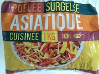 Poêlée surgelée asiatique cuisinée