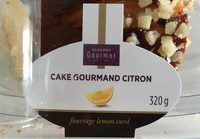 Cake gourmand citron