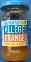 Marmelade allégée orange