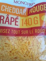 Cheddar rouge rapé