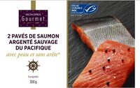Pavés de saumon argenté sauvage du Pacifique