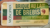 Brique au lait de brebis