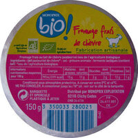 Fromage frais de chèvre Nature