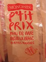 Pain de mie moelleux blanc