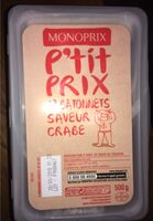 28 batonnets saveur crabe