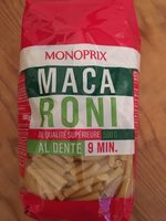 Macaroni de qualité supérieure