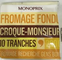 Fromage fondu croque monsieur