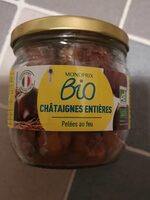 Bio châtaignes entières monoprix
