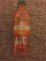 Jus Vitamines A & C