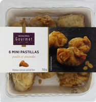 Mini pastillas poulet et amandes