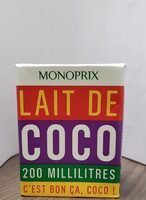 Lait de Coco