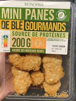Mini panés de blé
