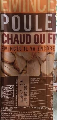 Emince de poulet