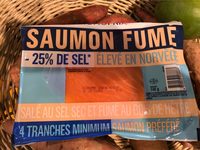 Saumon fumé -25% de Sel