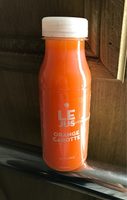 Le jus orange carotte
