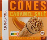 Glace caramel au beurre sale