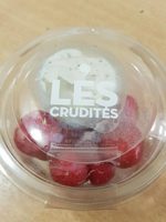 Radis accompagner d'une sauce au fromage