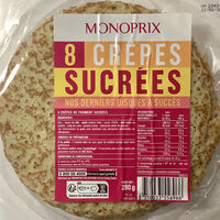 8 crêpes sucrées