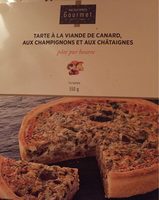 Tarte à la Viande de Canard, aux Champignons et aux Châtaignes - Pâte Pur Beurre