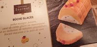 Bûche glacée sorbet mangue passion
