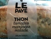 Le Pavé - thon tomates marinées salade