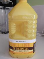 Huile de tournesol monoprix 2L