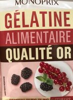 Gélatine Alimentaire