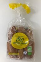 Madeleines bio coquilles