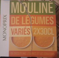 Mouliné de légumes variés