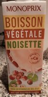 Boisson végétale noisette