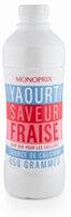 Yaourt à boire fraise
