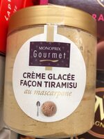 Creme glacée façon tiramisu