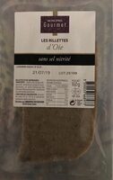 Les rillettes d'oie sans sel nitrité
