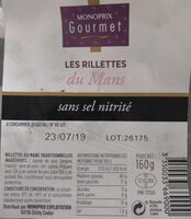Les rillettes du Mans